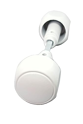 1001 pomos de puerta doble quadro giratorio aluminio C.7 (blanco 9010)