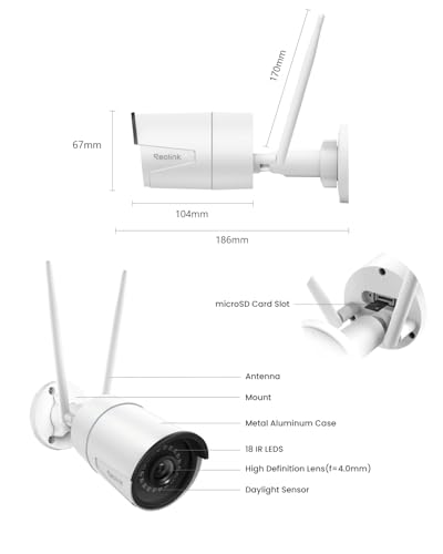 Reolink Outdoor WiFi Security Camera thumbnail 9