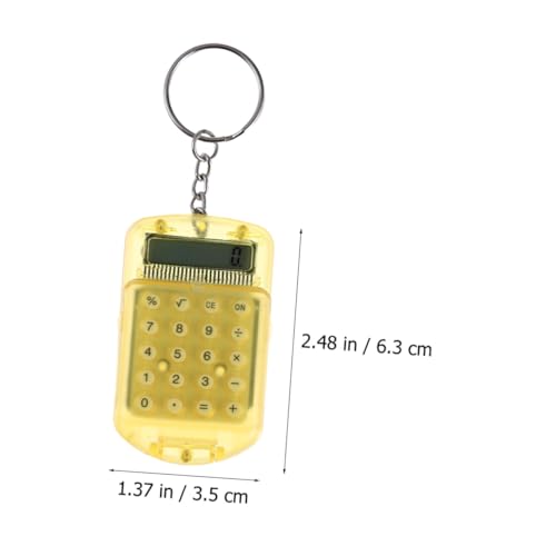 Calculatrice de poche DOITOOL petit format mini compteur et accessoires clés de calcul - 6