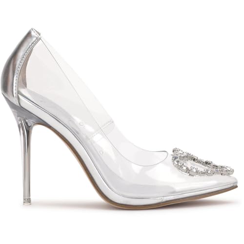 Jessica Simpson Womens Poshyn Metallic Pointed Toe Pumps2