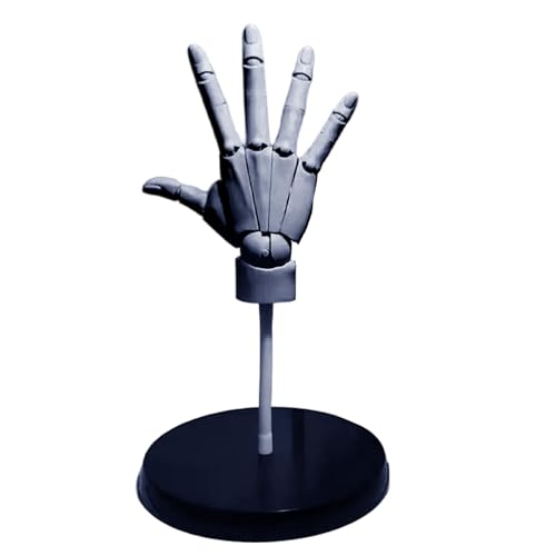Maquette de main pour dessin articulée avec base 36 cm set main gauche et droite