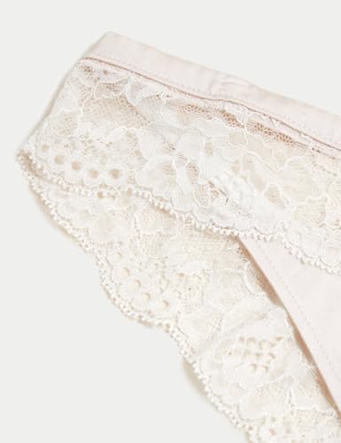 Image of Marks & Spencer Women's Silk Blend Modern Solid Boy Short Panties