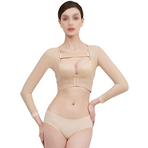 Brace Up Back shapewear de correction et manchons bras beige 3XL