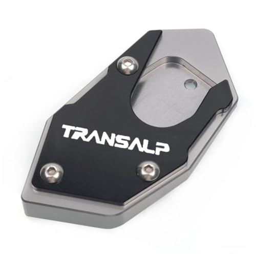 Plaque support de béquille latérale CNC haute résistance pour Transalp XLV 650 et FMX650