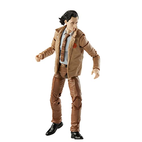 Marvel Legend Series F0327 Loki / Loki 6 Inch Action Figure with Genuine Build a Figure Parts