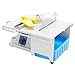 110V Mini Table Saw Machine Bench Polisher Machine 800-10000Rpm Mini Table Saw for Crafts Benchtop Polisher Machine Set Compact and Portable Family DIY Enthusiasts Tool 350W