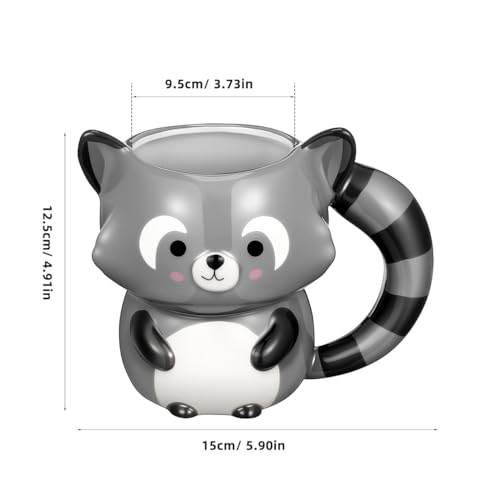 Taza Cerámica con Diseño Rata Lavadora 350 ml miniatura 4
