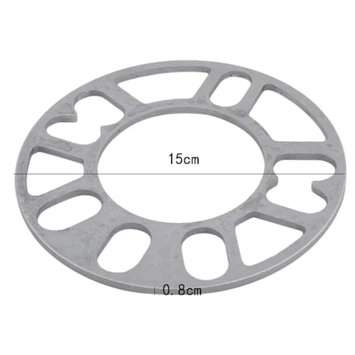 Entretoise hubcentrique de précision en alliage pour entraxes 5x112 à 5x120