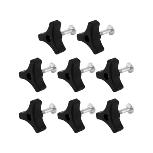 Pernos de mango para cortacésped repuesto de tornillo de ala y tuerca perilla triangular universal 6