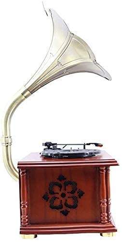 Gramophone, Haut-Parleur rétro Gramophone Bluetooth Tourne-Disque avec Radio FM Turnable Sound Box Haut-Parleur sans Fil… - Les Beatles, Paul McCartney, John Lennon, RIngo Starr, George Harrison Gramophone, Haut-Parleur rétro Gramophone Bluetooth Tourne-Disque avec Radio FM Turnable Sound Box Haut-Parleur sans Fil… – Image 3