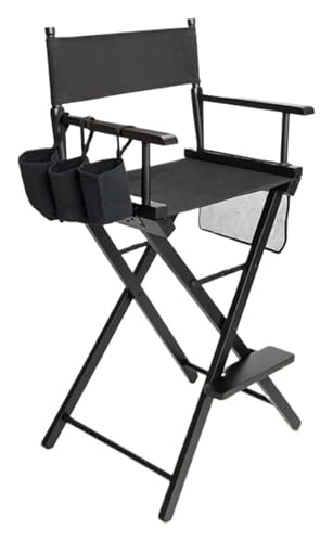Chaise pliante robuste en bois noir pour aménagement extérieur durable