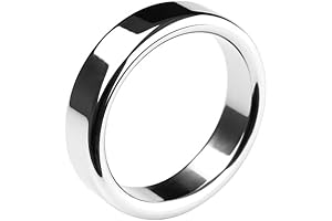 Premium Steel Cock Ring for Enhanced Sensation