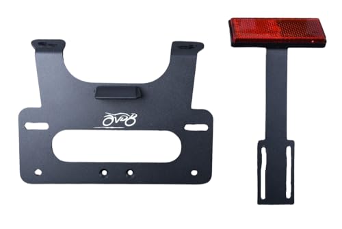 Support de plaque GSXR 1000 Suzuki 2005-2008 avec catadioptre