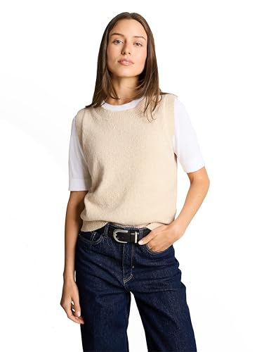 TOM TAILOR Stricktop ohne Ärmel