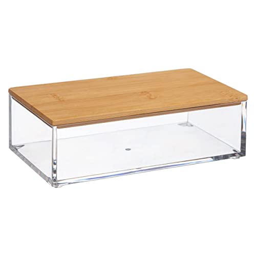 Five Caja Rectangular PM para Guardar cosméticos o Joyas Modelo Selena, Poliestireno, cm