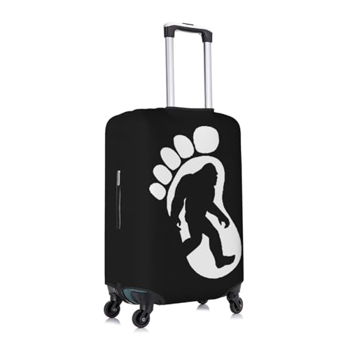 Sasquatch Big Foot Universal Stretch Suitcase Cover Carry On Luggage Sleeve Anti Scratch Travel Baggage Protector for Unisex Women Small3