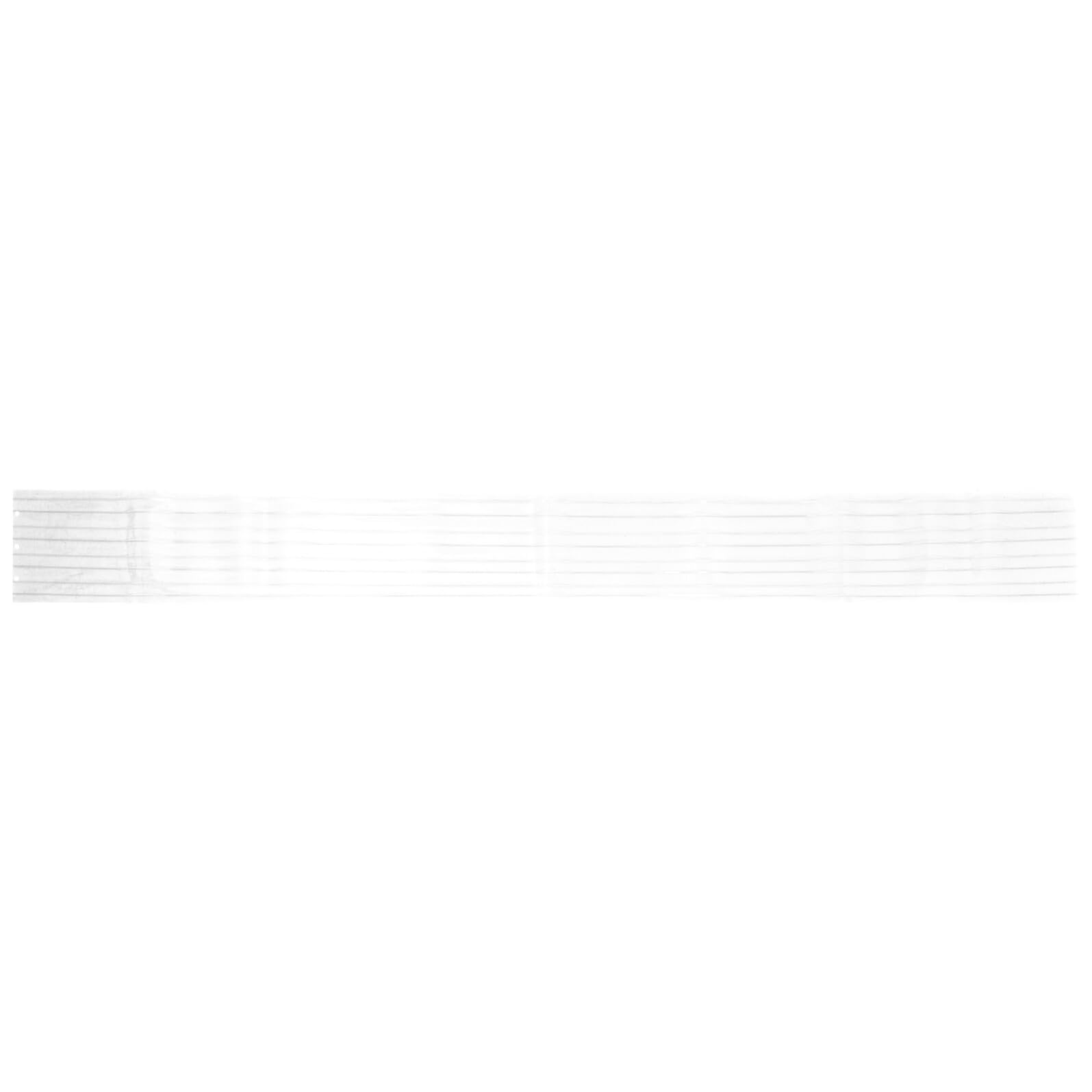 Rideau de porte PVC transparent Homoyoyo lanières amovibles pour niche