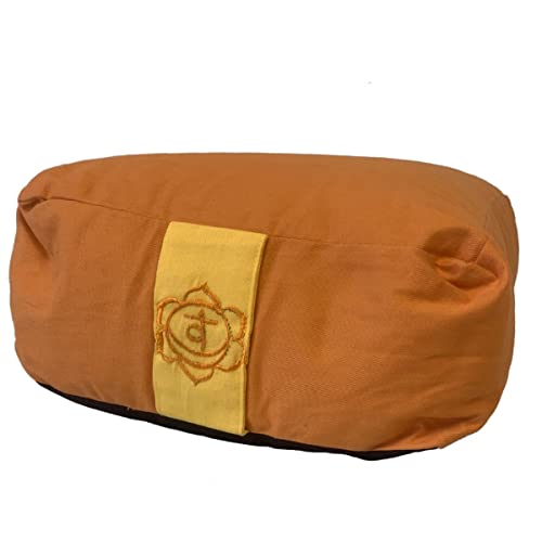 Divine Yoga tienda orgánico Yoga Meditación cojín | cojín de apoyo 38 x 28 x 15 cm) (2 colores)