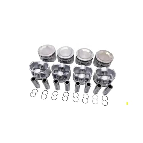 �t���i 8 �s�X�g�� & �����O�Z�b�g N63B44C �G���W�� 11258600381 BM 750i 550i M550i X5 X7 50i 4.4L �Ԃ̃s�X�g�������O���b�h�R���|�[�l���g���i