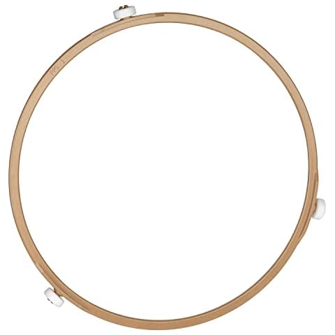 Jolaxy 8.8" Microwave Turntable Ring with 15 mm Rollers, Microwave Oven Tray Support, Glass Plate Rotating Roller Ring, Ring Outer Diameter 8.8 inches (22.2 cm), Roller Height 15 mm Cover