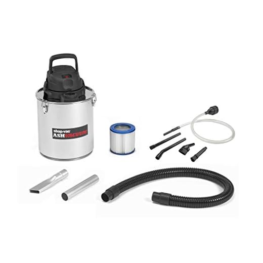 Shop-Vac 4041300 Ash Vacuum Stainless Steel 5 gallon