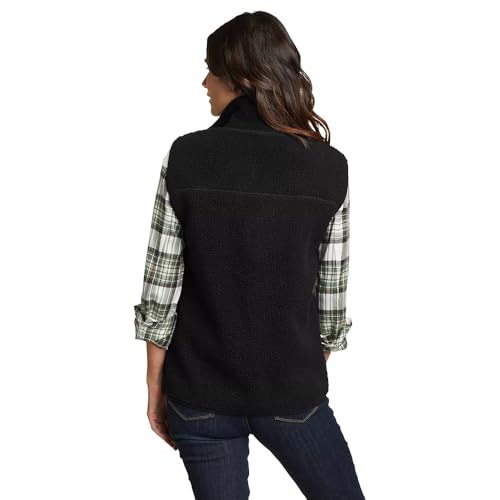 Eddie Bauer Women's Chilali Faux Shearling Fleece Vest2