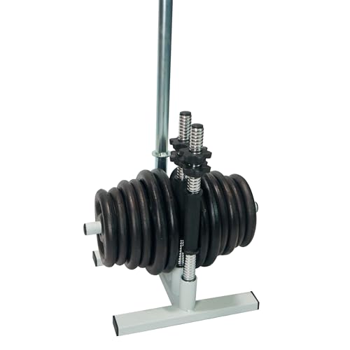 Loja Produto Aparelhos Musculação 25 Kit Anilhas 40kg + 3 Barras Pró + Suporte P/Anilha E Barra