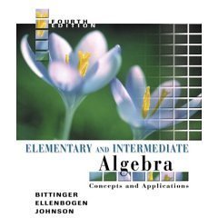 Elem & Intermed Alg & I/A Mathxl Pkg