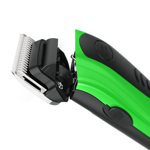 Andis 561121 Dr. Pol Easy Clip Versa Clipper Kit, 10 & 7FC Blades, Green - image 8