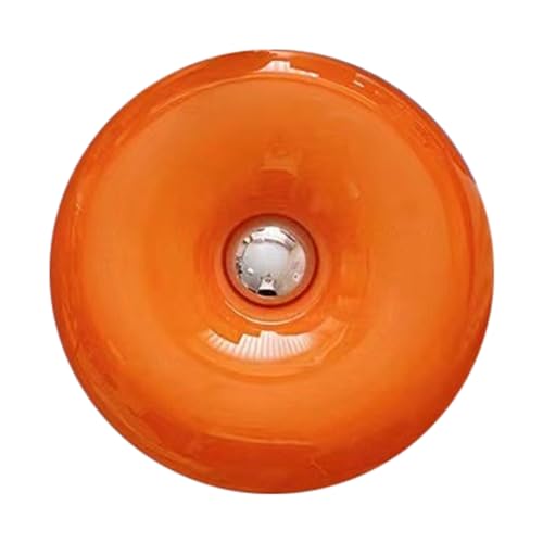 TKOWTB Orange Donut Lamp Mid Century Modern Lamp Bedside Lamp Novel Art Deco Lamp Beautiful Table and Wall Decoration Lamp