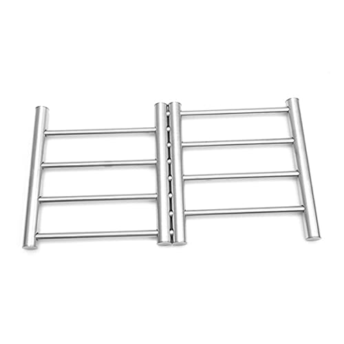 DESCANSO DE PANELA DE INOX COM EXTENSÍVEL 20 X 22 CM E MÁXIMO DE 20 X 37 CM