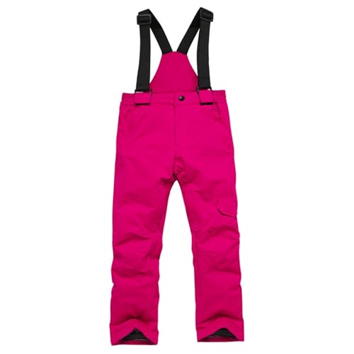 Boys Girls Snow Pants Warm Insulated Snow Bib Pants Ski Pants Winter Snowsuit Overall Pants Snowboarding Jumpsuit Pants