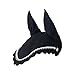 Equinavia Nord Ear Net - Black/White - Horse