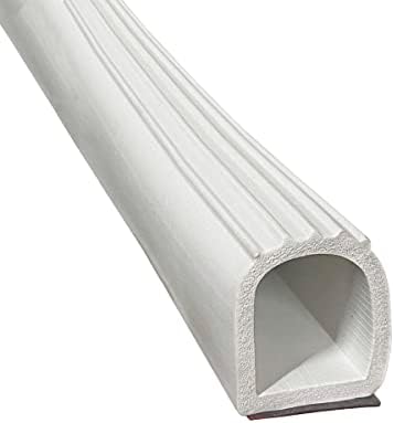 Trimlok 100 Ft RV Marine 3/4" Self-Adhesive Hollow D Bulb Rubber Weather Seal – EPDM