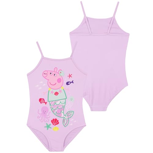Image of Peppa Pig Bathing Suit | Mermaid Girls Swimsuit | Girls Bathing Suit for Summer