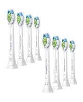 Philips Sonicare Electric Toothbrush Heads - W2 Optimal White Standard (8-pack), White, HX6068/67