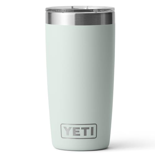 Image of YETI Rambler 10 oz (295 ml) Tumbler with Removable Magslider Lid, Stainless Steel Vacuum Insulated Coffee Cup, Ridgeline