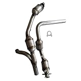 Roadstar Catalytic Converter Exhaust Manifold Y Pipe Fit for 2007 2008 2009 Jeep Wrangler X-S X Unlimited X 3.8L V6