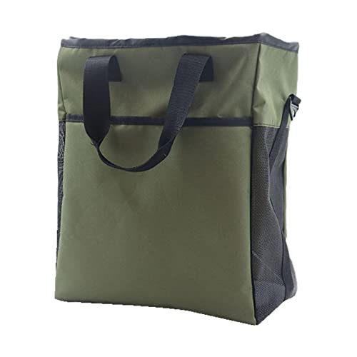 GIMOCOOL Paquete de vadeador de pesca, bolsa de pesca resistente al agua, bolsa de almacenamiento de pesca con mosca, bolsa de equipo de pesca resistente y duradera