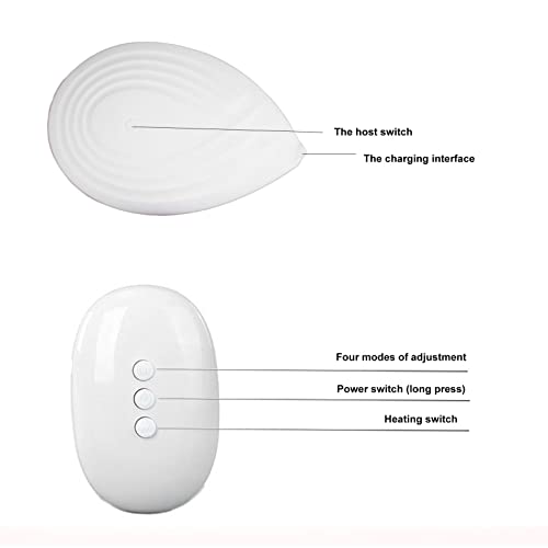 Massageador de seios feminino sem fio Massageador de seios elétrico para mulher