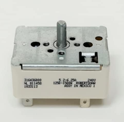 Interruptor de quemador infinito de repuesto para Frigidaire FFEF3015ZWC FEF389WECD FFEF3048LSM FFEF3050LSH FFEF3050LSJ FFEF3050LSK FFEF3050LSM
