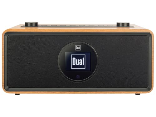 Pure ELAN CONNECT Alles-in-één Stereo-internetradio Met DAB/DAB en FM- radio, Bluetooth 5.0, TFT-scherm, 20 Kanaalgeheugens, Muziekstreaming, Podcasts - Steengrijs
