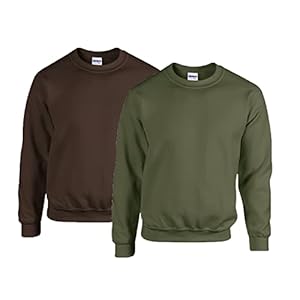 Gildan 2er Herren Sweatshirt Heavy Blend Sweat M L XL 2XL 3XL 4XL 5XL in verschiedenen Farbsets & HLKauf-Block