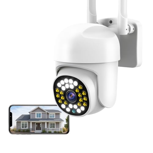 Kit Câmeras de Segurança Wi-Fi Externa 4MP Full HD, IP