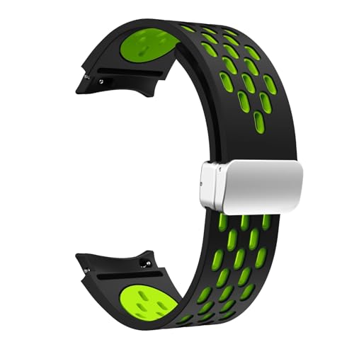 Bracelet de montre 20mm silicone sans espace pour Galaxy Watch 6 Classic 5 4