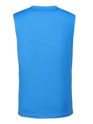 Image of YONEX Comfort Club 8 Sleeveless Round Neck T-Shirt 3000- Sustainable Performance |TruDry Moisture-Wicking | Cool, Dry and Comfortable | Round Neck | Light Weight | Eco-Friendly T-Shirt