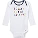 Onesies Brand Baby Unisex 4-Piece Set Onesies Bodysuits and Pants, Best Popcorn Day, 12 Months