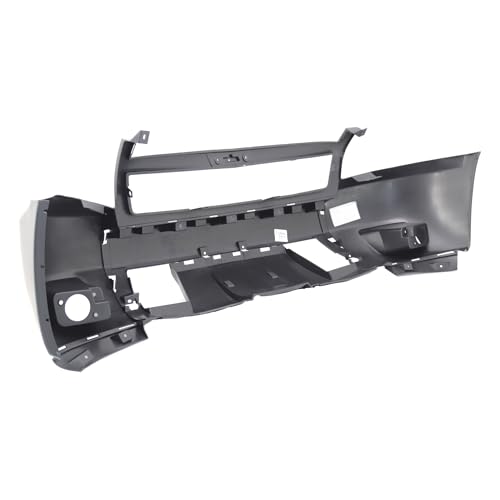 Image of FitParts For Chevrolet Suburban /Tahoe 2007-2010 Front Bumper Cover | Primed, With Fog Light Holes, Also fits Chevrolet Avalanche, Ready to Paint, OEM 25830185, GM1000830