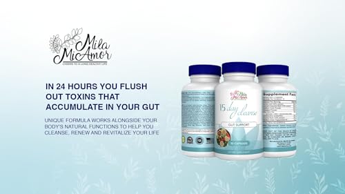 Mila Miamor 00850059033005 Milamiamor 15 Day Cleanse - Gut And Colon Support - Advanced Gut Cleanse Detox For Women & Men thumb #6