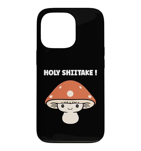 Funny minimalist mushroom simple holy shiitake �X�}�z�P�[�X iPhone 13 Pro �p